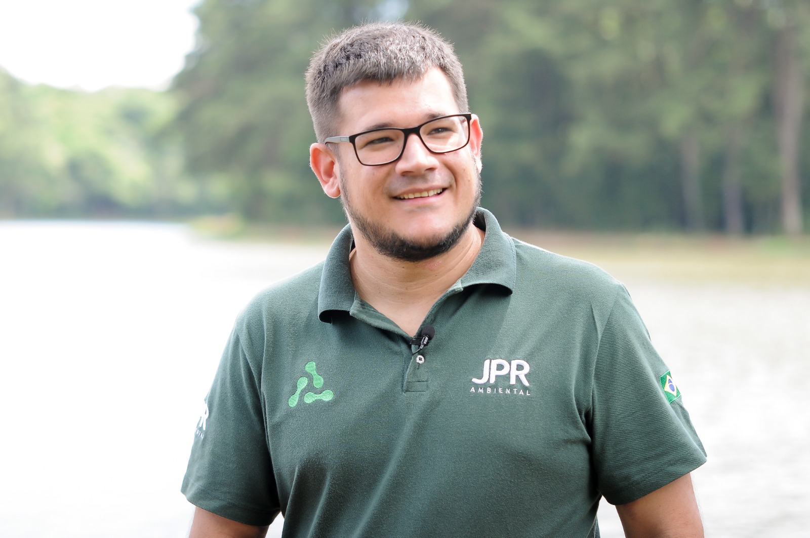 Foto do Engenheiro no Campo